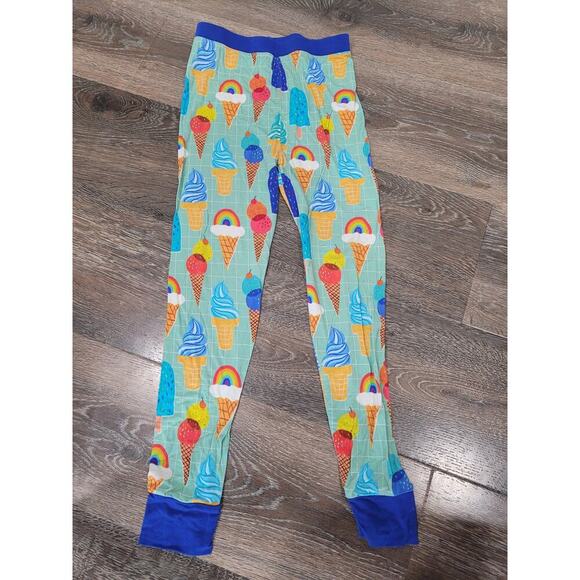 Little Sleepies Ice Cream Bamboo Pants Only size 9/10 Kids #6 - Picture 1 of 4